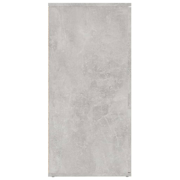 Betongraues Sideboard Bayko 160x36x75cm (Holz)