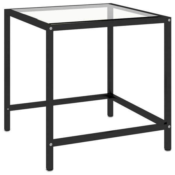 Transparente Couchtische Jerri (2 Stück aus gehärtetem Glas)