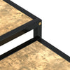 Couchtische Machi in Schwarz und Gelb (2 Stück MDF)