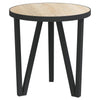 Teepöytä Sonoma-tammi Ø35 cm MDF