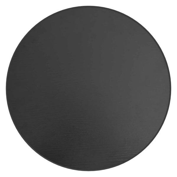 Teepöytä musta Ø35 cm MDF