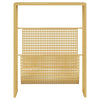 Goldfarbener Zeitungsständer Hamalawi 35x15x45cm (Stahl)