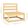 Gartensofa Lileta (3-Sitzer, mit Kissen, Kiefer)