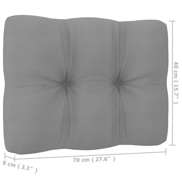 Gartensofa Lileta (3-Sitzer, mit Kissen, Kiefer)