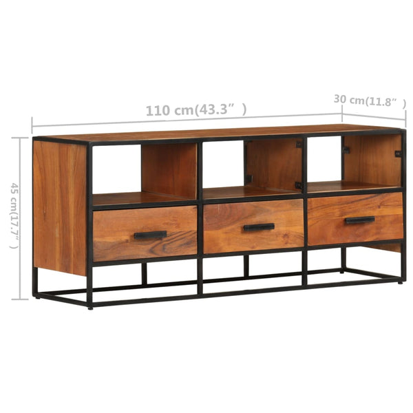 Suchan TV-Board 110x30x45cm (Akazienholz)