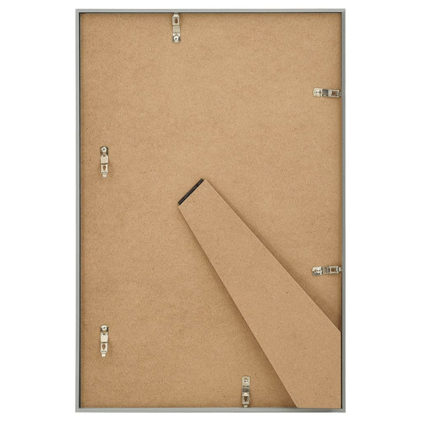 Silberne Fotorahmen-Collage Muravschi 21x29,7cm (3er Set für Tisch mdf)