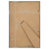 Silberne Fotorahmen-Collage Muravschi 21x29,7cm (3er Set für Tisch mdf)