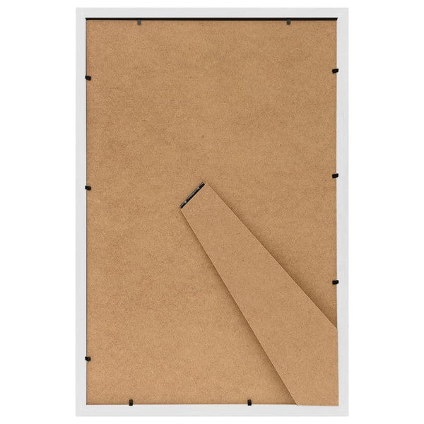 Weißer Fotorahmen-Collage Pumnea 21x29,7cm (5 Stück für den Tisch, MDF)