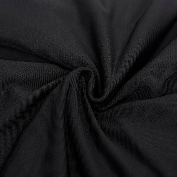 Flexibler schwarzer Bezug für das Pastorita 3-Sitzer Sofa (Polyester-Jersey)