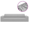 Grauer flexibler Bezug für 4-Sitzer-Sofa von Pastorit (Polyester-Jersey)