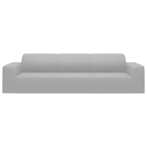 Grauer flexibler Bezug für 4-Sitzer-Sofa von Pastorit (Polyester-Jersey)