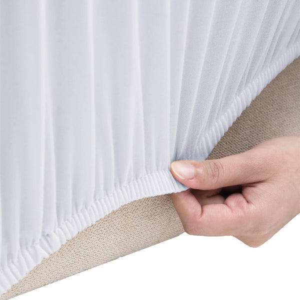 Weiße flexible 3-Sitzer-Sofabezüge von Pastorita (Polyester-Jersey)