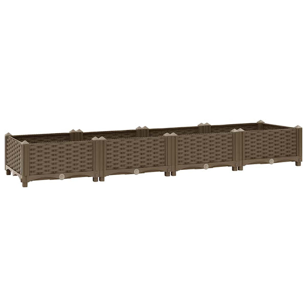 Abelardo 160x40x23cm Hochbeet (Polypropylen)