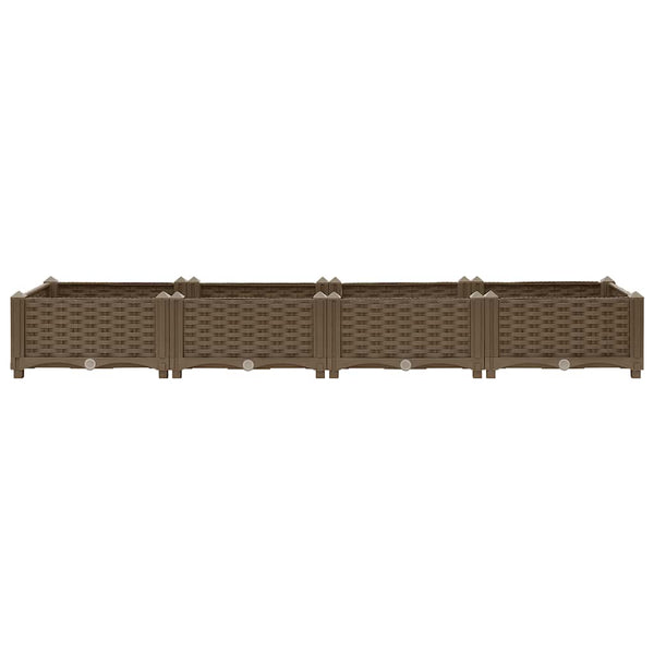 Abelardo 160x40x23cm Hochbeet (Polypropylen)