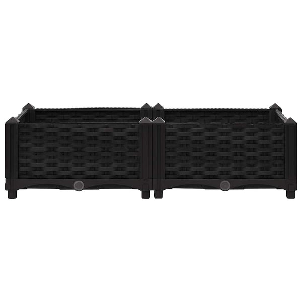 Abelardo Hochbeet 80x40x23cm (Polypropylen)
