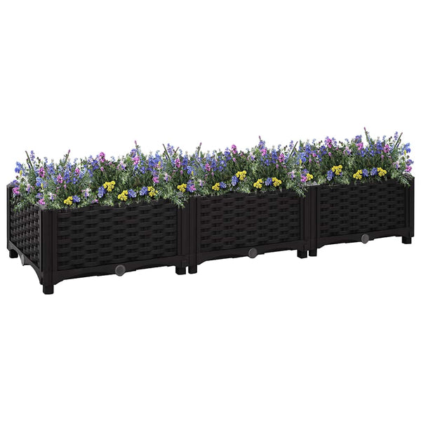 Abelardo Hochbeet 120x40x23cm (Polypropylen)