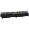 Erhöhtes Blumenbeet 160x40x23cm Abelardo (Polypropylen)