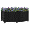 Erhöhtes Blumenbeet 80x40x38cm Abelardo (Polypropylen)