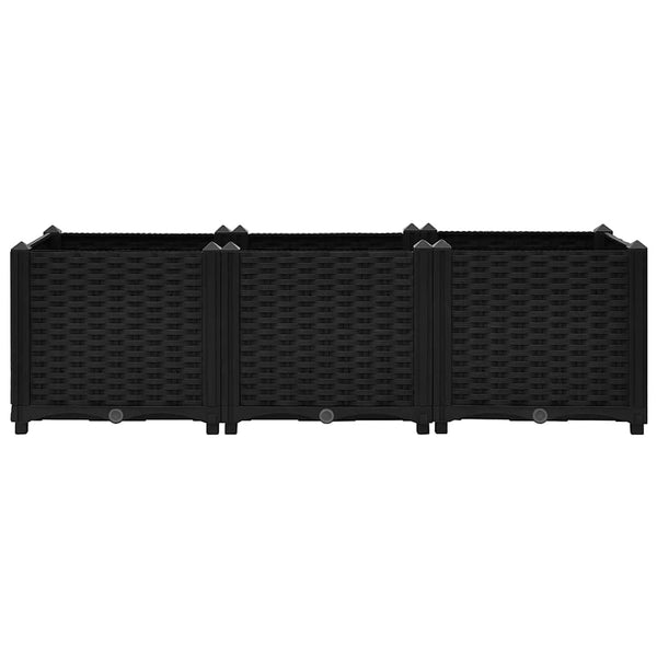Abelardo Hochbeet 120x40x38cm (Polypropylen)