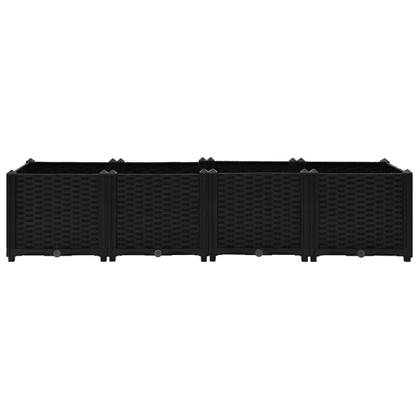 Abelardo Hochbeet 160x40x38cm (Polypropylen)