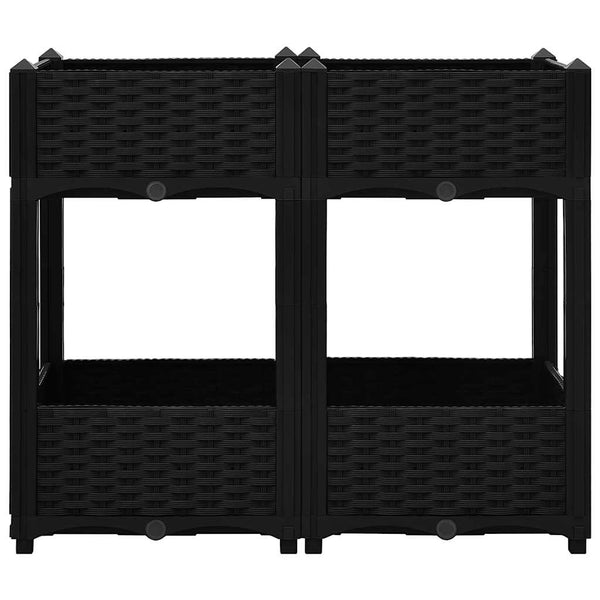 Abelardo Hochbeet 80x40x71cm (Polypropylen)