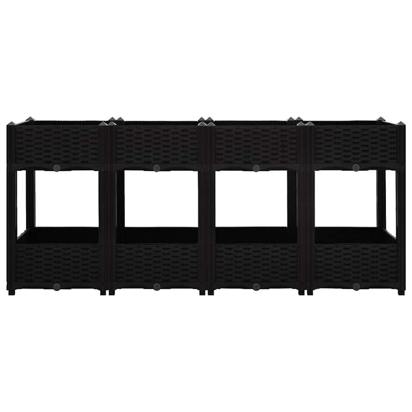 Abelardo Hochbeet 160x40x71cm (Polypropylen)