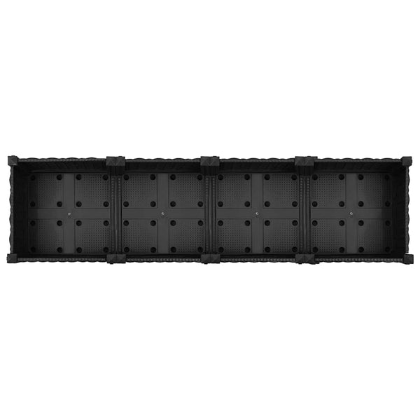 Abelardo Hochbeet 160x40x71cm (Polypropylen)