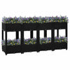 Abelardo Hochbeet 160x40x71cm (Polypropylen)