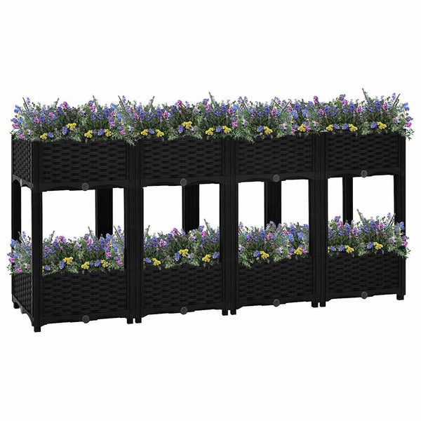 Abelardo Hochbeet 160x40x71cm (Polypropylen)