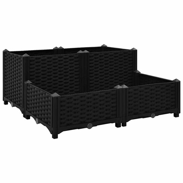 Abelardo Hochbeet 80x80x38cm (Polypropylen)