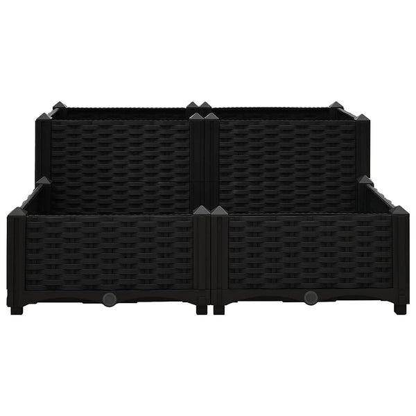 Abelardo Hochbeet 80x80x38cm (Polypropylen)