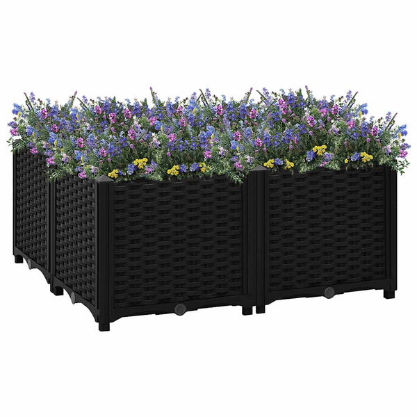 80x80x38cm Hochbeet Abelardo (Polypropylen)