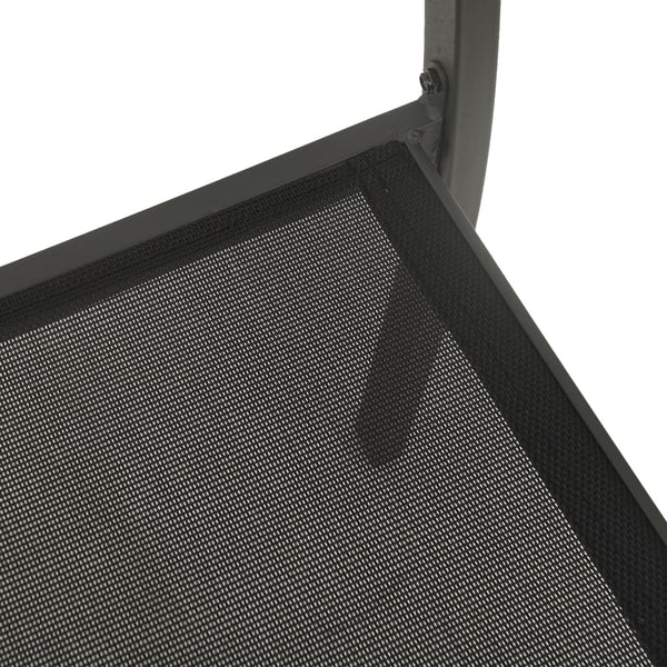 3-teilige Outdoor-Essgruppe aus Stahl Dorinela