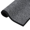 Harmaa ovimatto Roswell 80x120cm