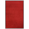 Rote Fußmatte Holly 80x120cm
