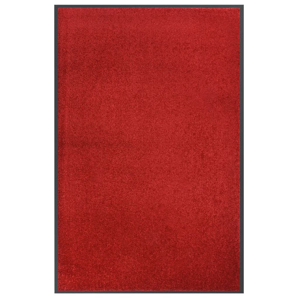 Rote Fußmatte Holly 80x120cm