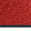 Rote Fußmatte Holly 80x120cm