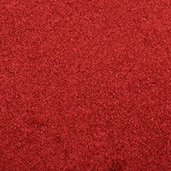 Rote Fußmatte Holly 80x120cm