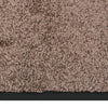 Braune Fußmatte Holly 40x60cm