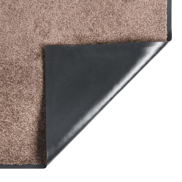 Braune Fußmatte Holly 40x60cm