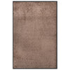 Braune Fußmatte Holly 80x120cm