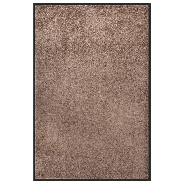 Braune Fußmatte Holly 80x120cm