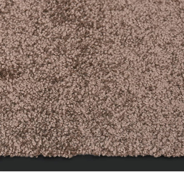 Braune Fußmatte Holly 80x120cm