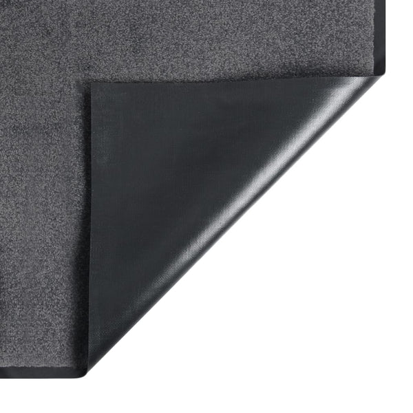 Anthrazitfarbene Fußmatte Holly 60x80cm