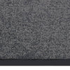Anthrazitfarbene Fußmatte Holly 60x80cm