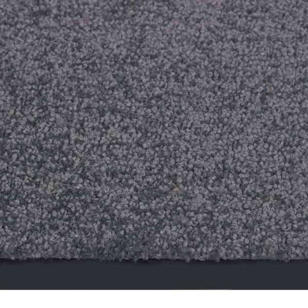 Anthrazitfarbene Fußmatte Holly 60x80cm