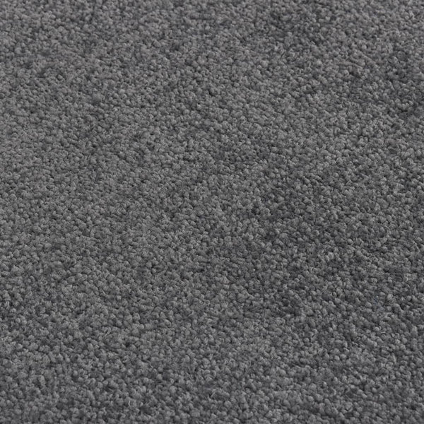 Anthrazitfarbene Fußmatte Holly 60x80cm