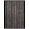 Beiger Fußabtreter Tenonia 60x80cm (gestreift)