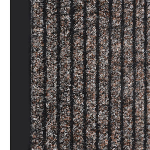 Beiger Fußabtreter Tenonia 60x80cm (gestreift)