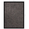 Beiger Fußabtreter Tenonia 60x80cm (gestreift)